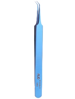 F11030-11  Micro Forceps (Titanium) 45°Angled, head length 32mm, Tip 0.1*0.06mm, 11cm