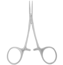 F21014-14  BABY-CRILE 1x2 Teeth Artery Forceps-Cvd, 2.0mm Tips, 14cm