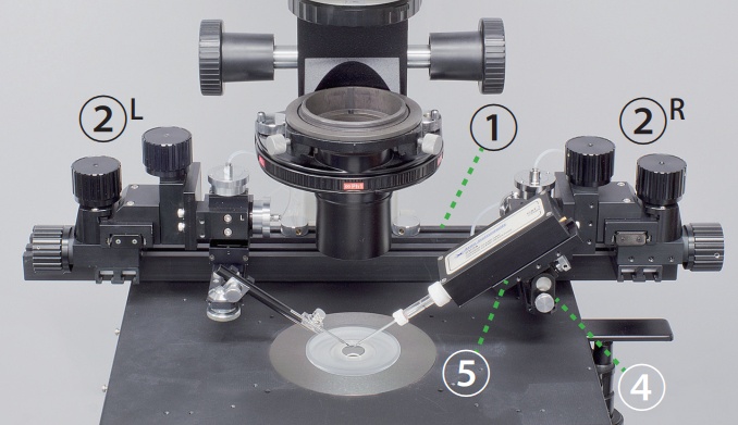 Патч-кламп система Narishige для инвертированного микроскопа