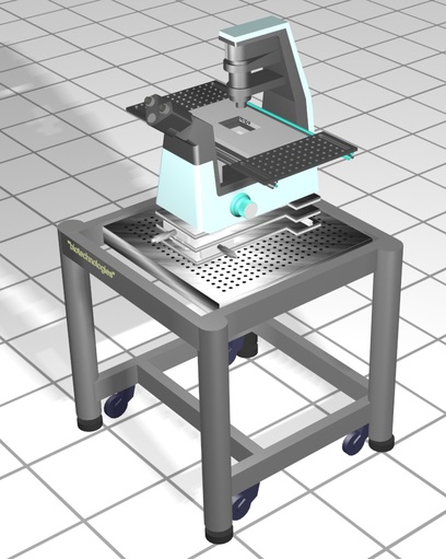 Фиксированный столик для инвертированного микроскопа